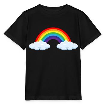 Regenbogen nach dem Gewitter- ApriNoeScor - Stanley/Stella Kinder T-Shirt MINI CREATOR  - Schwarz - Vorne - Mikhail (115cm)