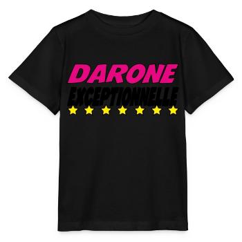 DARONE exceptional - Stanley/Stella MINI CREATOR Kids’ T-Shirt - black - Front - Mikhail (115cm)