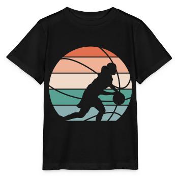 Basketball Basketball Women Basketball - Stanley/Stella MINI CREATOR Kids’ T-Shirt - black - Front - Mikhail (115cm)