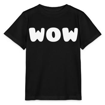 WOW - Stanley/Stella Kinder T-Shirt MINI CREATOR  - Schwarz - Vorne - Mikhail (115cm)