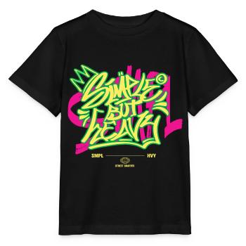 Streetwear Urban Graffiti - Stanley/Stella MINI CREATOR Kids’ T-Shirt - black - Front - Mikhail (115cm)