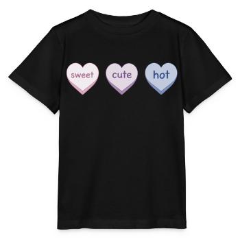 Süß süß heiß - Stanley/Stella Kinder T-Shirt MINI CREATOR  - Schwarz - Vorne - Mikhail (115cm)