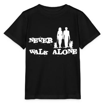 Chien - T-shirt bio MINI CREATOR Stanley/Stella Enfant - noir - Devant - Mikhail (115cm)