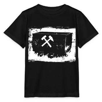 Mining Miner Lore Ruhr Area - Stanley/Stella MINI CREATOR Kids’ T-Shirt - black - Front - Mikhail (115cm)