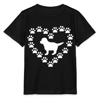 Dog dog - Stanley/Stella MINI CREATOR Kids’ T-Shirt - black - Front - Mikhail (115cm)