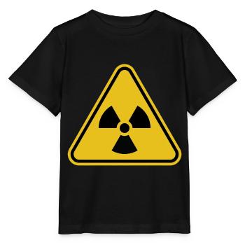 Radioaktiv - Stanley/Stella Kinder T-Shirt MINI CREATOR  - Schwarz - Vorne - Mikhail (115cm)