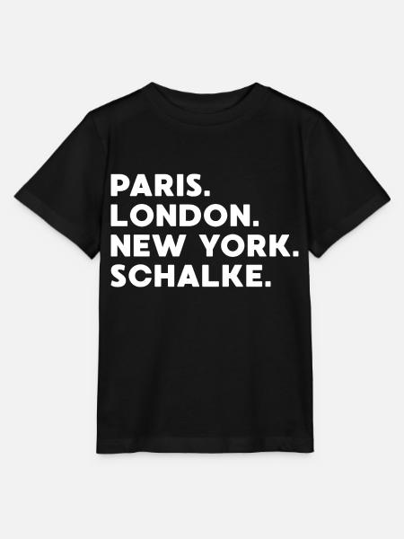 Schalke Geschenk Fußball Spiel Sport Ball - Stanley/Stella Kinder T-Shirt MINI CREATOR - Schwarz