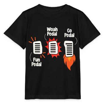 conception de pédale de voiture pour les amateurs de conduite - T-shirt bio MINI CREATOR Stanley/Stella Enfant - noir - Devant - Mikhail (115cm)