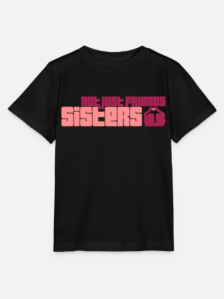 Team Not Friends - Stanley/Stella Kinder T-Shirt MINI CREATOR  - Schwarz