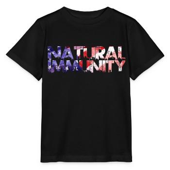 Natürliche Immunität - Stanley/Stella Kinder T-Shirt MINI CREATOR  - Schwarz - Vorne - Mikhail (115cm)