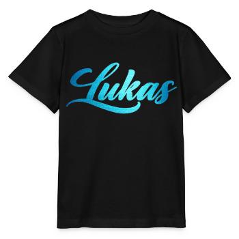 Lukas - Stanley/Stella Kinder T-Shirt MINI CREATOR  - Schwarz - Vorne - Mikhail (115cm)