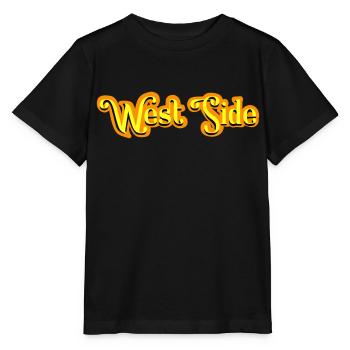 Côté Ouest - T-shirt bio MINI CREATOR Stanley/Stella Enfant - noir - Devant - Mikhail (115cm)