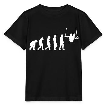 Gymnastics Floor exercises Gymnastics Gymnastics Club Apparatus gymnastics - Stanley/Stella MINI CREATOR Kids’ T-Shirt - black - Front - Mikhail (115cm)