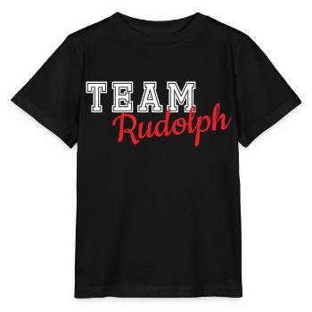 Team Rudolph - Stanley/Stella MINI CREATOR Kids’ T-Shirt - black - Front - Mikhail (115cm)
