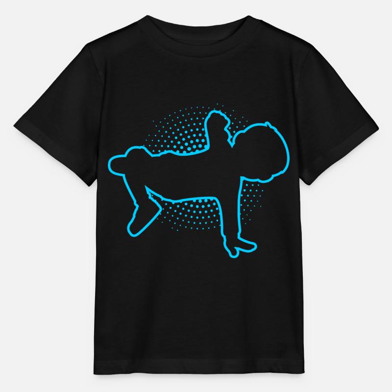Breakdance Junge Breakdancer Tanzen - Stanley/Stella Kinder T-Shirt MINI CREATOR  - Schwarz