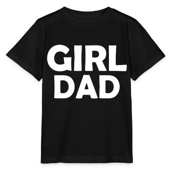 Girl dad - T-shirt bio MINI CREATOR Stanley/Stella Enfant - noir - Devant - Mikhail (115cm)