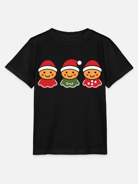 Lebkuchenmann - Stanley/Stella Kinder T-Shirt MINI CREATOR  - Schwarz