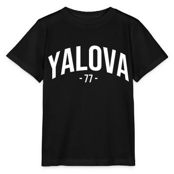 Yalova 77 Turquie Turquie Cadeau Vacances Yalovali - T-shirt bio MINI CREATOR Stanley/Stella Enfant - noir - Devant - Mikhail (115cm)
