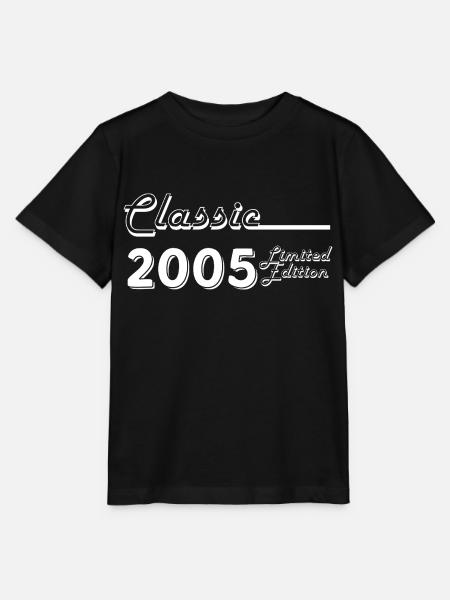 Classic 2005 Limitierte Auflage - Stanley/Stella Kinder T-Shirt MINI CREATOR  - Schwarz
