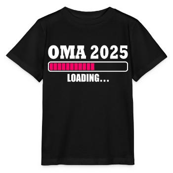 Oma 2025 - Stanley/Stella Kinder T-Shirt MINI CREATOR  - Schwarz - Vorne - Mikhail (115cm)