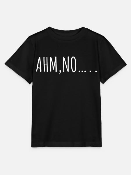 Ahm, kein Humor - Stanley/Stella Kinder T-Shirt MINI CREATOR - Schwarz