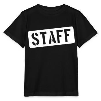 Personnel - T-shirt bio MINI CREATOR Stanley/Stella Enfant - noir - Devant - Mikhail (115cm)