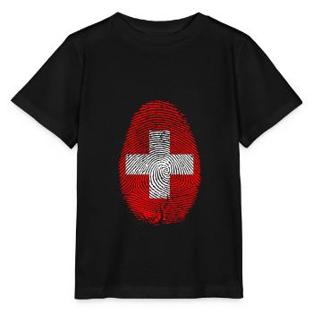 Switzerland - Stanley/Stella MINI CREATOR Kids’ T-Shirt - black - Front - Mikhail (115cm)