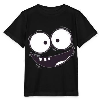 Der Grinse Mann - Stanley/Stella Kinder T-Shirt MINI CREATOR  - Schwarz - Vorne - Mikhail (115cm)