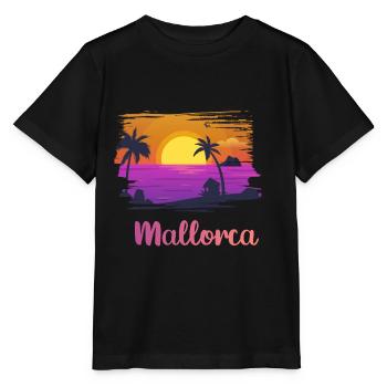 Ich liebe Mallorca - Stanley/Stella Kinder T-Shirt MINI CREATOR  - Schwarz - Vorne - Mikhail (115cm)