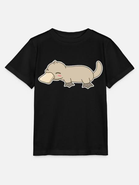 Schnabeltier - Stanley/Stella Kinder T-Shirt MINI CREATOR - Schwarz