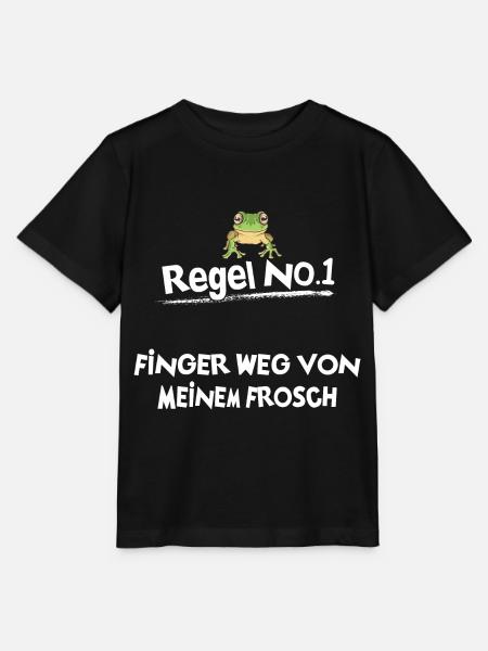 Frösche Frosch - Stanley/Stella Kinder T-Shirt MINI CREATOR - Schwarz