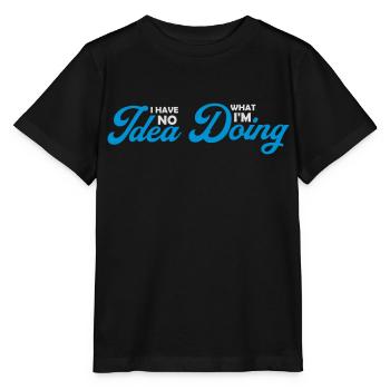 Aucune idée - T-shirt bio MINI CREATOR Stanley/Stella Enfant - noir - Devant - Mikhail (115cm)
