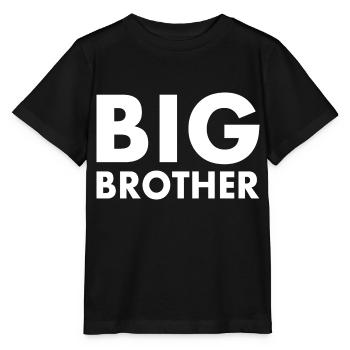 Big brother - Stanley/Stella MINI CREATOR Kids’ T-Shirt - black - Front - Mikhail (115cm)