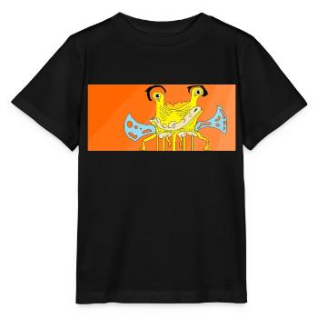 Gare de Lyon - T-shirt bio MINI CREATOR Stanley/Stella Enfant - noir - Devant - Mikhail (115cm)