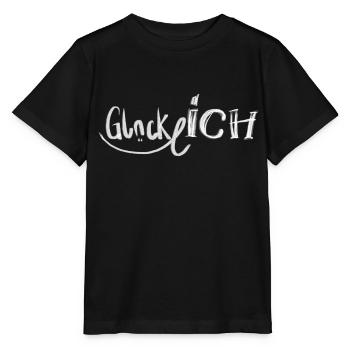 Glücklich - Stanley/Stella Kinder T-Shirt MINI CREATOR  - Schwarz - Vorne - Mikhail (115cm)