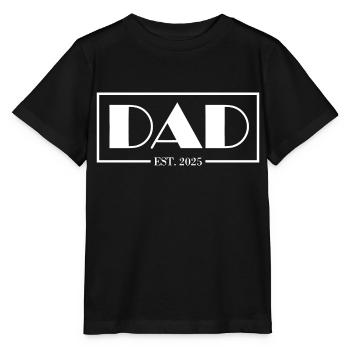 Mom Dad established, Mom and Dad Matching Outfit - Stanley/Stella MINI CREATOR Kids’ T-Shirt - black - Front - Mikhail (115cm)
