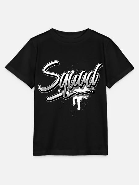 Squad - Stanley/Stella Kinder T-Shirt MINI CREATOR - Schwarz
