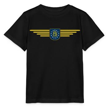 Georgia Fan T-Shirt – Southern flair - Stanley/Stella MINI CREATOR Kids’ T-Shirt - black - Front - Mikhail (115cm)