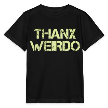Dankeschön Ironie vintage Text Spruch - Stanley/Stella Kinder T-Shirt MINI CREATOR  - Schwarz - Vorne - Mikhail (115cm)
