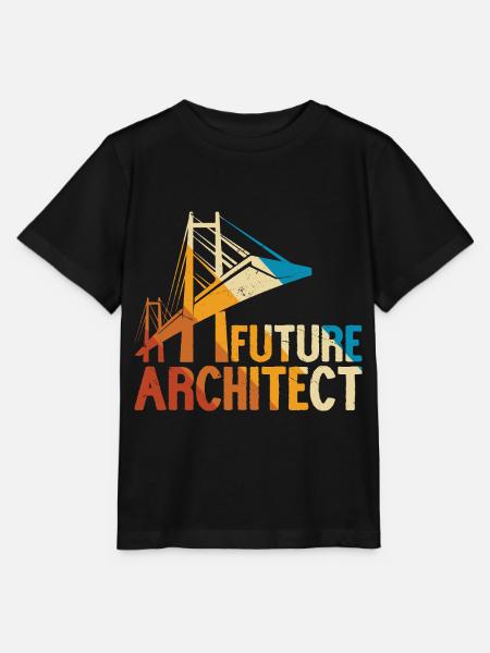 Architekt - Stanley/Stella Kinder T-Shirt MINI CREATOR  - Schwarz
