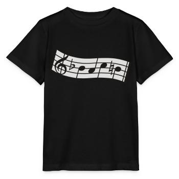 bach - Stanley/Stella Kinder T-Shirt MINI CREATOR  - Schwarz - Vorne - Mikhail (115cm)