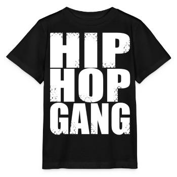 hip hop gang - Stanley/Stella MINI CREATOR Kids’ T-Shirt - black - Front - Mikhail (115cm)