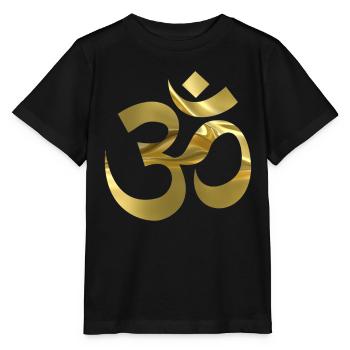 OM - Stanley/Stella Kinder T-Shirt MINI CREATOR  - Schwarz - Vorne - Mikhail (115cm)