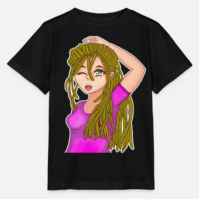 Dread Lady Dreads are Beautiful blonde dreads - Stanley/Stella Kinder T-Shirt MINI CREATOR - Schwarz