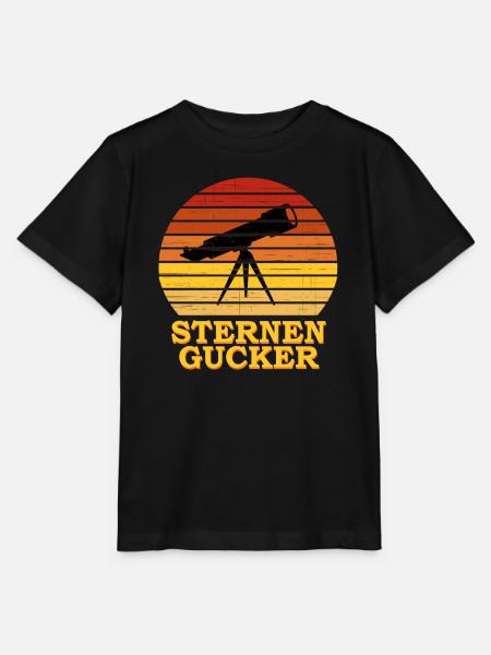 astronomie - Stanley/Stella Kinder T-Shirt MINI CREATOR  - Schwarz