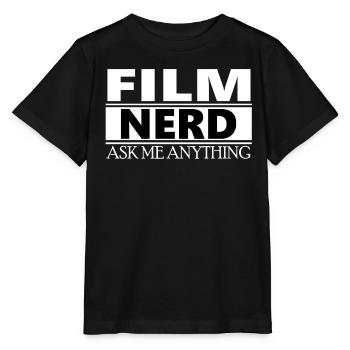 film nerd - Stanley/Stella MINI CREATOR Kids’ T-Shirt - black - Front - Mikhail (115cm)