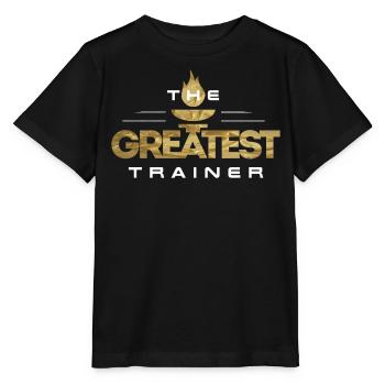 The best trainer - Stanley/Stella MINI CREATOR Kids’ T-Shirt - black - Front - Mikhail (115cm)