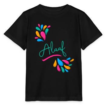 Alaaf - Stanley/Stella Kinder T-Shirt MINI CREATOR  - Schwarz - Vorne - Mikhail (115cm)