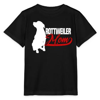 Maman Rottweiler - T-shirt bio MINI CREATOR Stanley/Stella Enfant - noir - Devant - Mikhail (115cm)