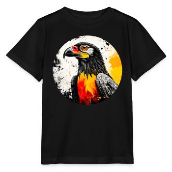 German eagle - Stanley/Stella MINI CREATOR Kids’ T-Shirt - black - Front - Mikhail (115cm)